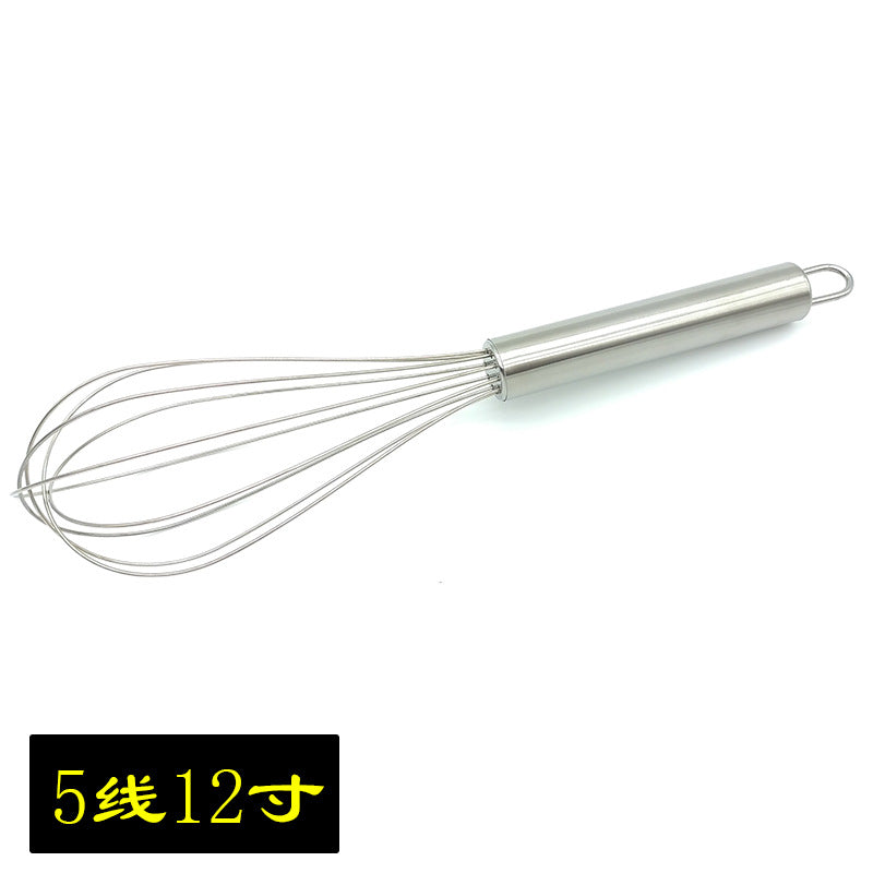 Baking tools egg beater stainless steel bold blender semi-automatic egg beater manual Mini Silicone dispenser