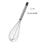 Baking tools egg beater stainless steel bold blender semi-automatic egg beater manual Mini Silicone dispenser