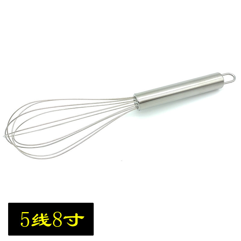 Baking tools egg beater stainless steel bold blender semi-automatic egg beater manual Mini Silicone dispenser