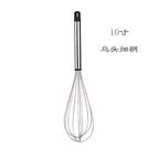 Baking tools egg beater stainless steel bold blender semi-automatic egg beater manual Mini Silicone dispenser