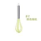 Baking tools egg beater stainless steel bold blender semi-automatic egg beater manual Mini Silicone dispenser