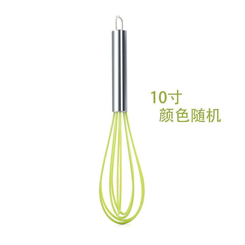Baking tools egg beater stainless steel bold blender semi-automatic egg beater manual Mini Silicone dispenser