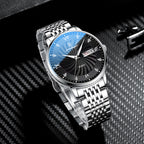 Foreign Trade AliExpress Explosions Baeda Swiss Certified Imported Waterproof Luminous Men's Watch Student Korean Trend