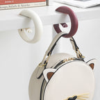Desktop Bag Hanging Hook Punch-free Student Creative Schoolbag Hook Portable Movable Office Desktop Bag Hanging Artifact