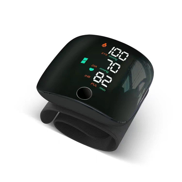 Wrist Blood Pressure Monitor, Blood Pressure Meter, Home-Use High Blood Pressure Monitor, Wrist-Mounted Rechargeable Model, Medical-Grade Certified Electronic Device