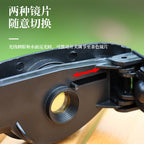 High-Power Fishing Telescope Glasses for Viewing Floats, Night Vision, Magnification, Close-Up Fishing, High-Definition Fishing Glasses, Small White Box Packaging