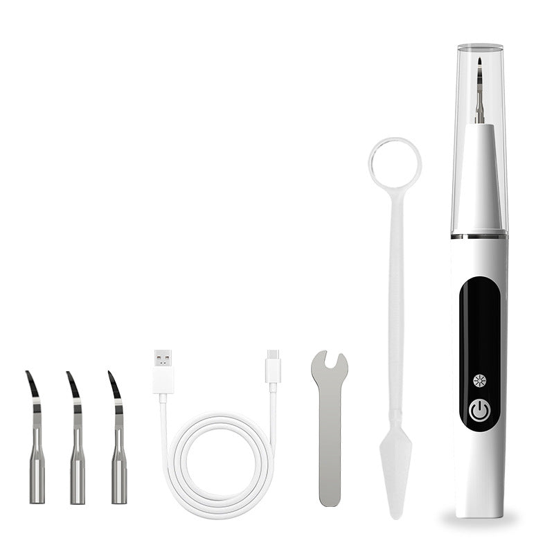 5-Speed Ultrasonic Tooth Cleaner, Electric Tooth Calculus Remover, Smoke Stain and Tartar Remover, Teeth Whitening and Cleaning Tool