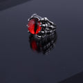 European and American Foreign Trade Jewelry Devil's Eye Dragon Claw Eagle Claw Eye Ring Personality Punk Titanium Steel Opening Retro Jewelry