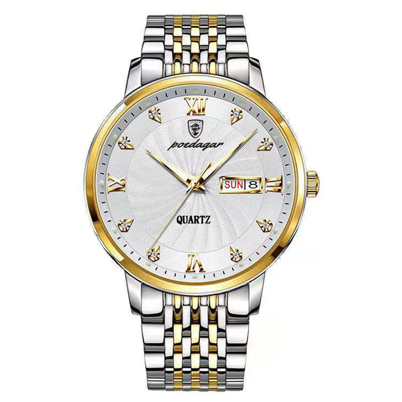 Foreign Trade AliExpress Explosions Baeda Swiss Certified Imported Waterproof Luminous Men's Watch Student Korean Trend