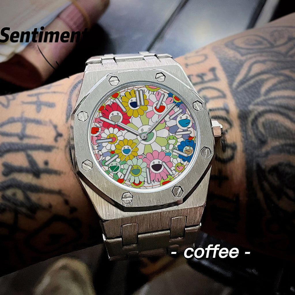 No LOGO men's watches original design sports waterproof luminous foreign trade cross-border wholesale fashion watches for men and women