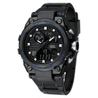 Electronic Watch for Men, Junior High School and Teenagers, Multi-Functional Sports Cross-Border Popular Men's Luminous Electronic Watch