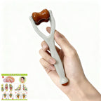Finger Massager, Stone Roller Massage Clip, Hand Joint Meridian Dredging, Thinning and Lengthening, Finger Scraping Artifact