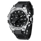 Electronic Watch for Men, Junior High School and Teenagers, Multi-Functional Sports Cross-Border Popular Men's Luminous Electronic Watch